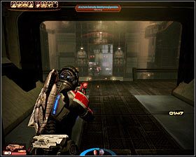 Musisz teraz odszukać pokazane na pierwszym screenie przejście, znajdujące się bezpośrednio pod platformą, z której ostrzeliwałeś niedawno wrogów - Mass Effect 2: Wystrzelenie rakiet Oszczep - opis przejścia, solucja - Mass Effect 2 - poradnik do gry