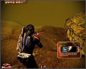 Jeśli natomiast chodzi o cel misji, możesz skupić się jedynie na podążaniu w stronę widocznej w oddali konstrukcji gethów lub dokładnie badać okolicę - Mass Effect 2: Wykryto anomalie pogodowe - opis przejścia, solucja - Mass Effect 2 - poradnik do gry