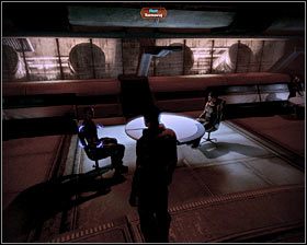 Horftin (pierwszy screen) - Wysłuchaj jego problemu, a następnie wybierz odpowiedź, że być może mu pomożesz - Mass Effect 2: Samara, Ardat-Yakshi - opis przejścia, solucja - Mass Effect 2 - poradnik do gry