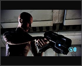 Skorzystaj z jedynych dostępnych drzwi, a po przejściu przez krótki korytarz znajdziesz się w pomieszczeniu z Areshem - Mass Effect 2: Jack, Obiekt zero - opis przejścia, solucja - Mass Effect 2 - poradnik do gry