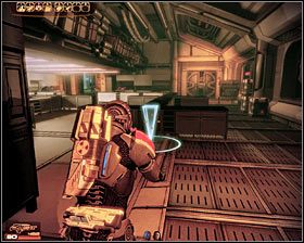 Możesz już skierować się w stronę przejścia, przy którym pojawiły się pokonane przed chwilą maszyny - Mass Effect 2: Tali, Zdrada - opis przejścia, solucja - Mass Effect 2 - poradnik do gry