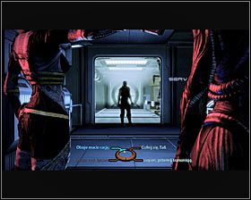 Już po powrocie na pokład Normandii będziesz świadkiem konfrontacji pomiędzy Legionem a Tali - Mass Effect 2: Legion, Kłótnia w rodzinie - opis przejścia, solucja - Mass Effect 2 - poradnik do gry