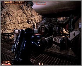 Poświęć chwilkę na rozejrzenie się po okolicy w celu zlokalizowania kolejnego pojemnika, który będzie skrywał 400 jednostek palladu - Mass Effect 2: Zaeed, Cena zemsty - opis przejścia, solucja - Mass Effect 2 - poradnik do gry