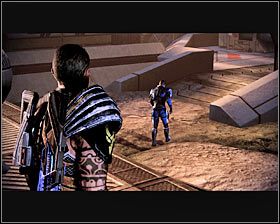 Możesz już udać się w stronę pokazanej na pierwszym screenie kładki - Mass Effect 2: Zaeed, Cena zemsty - opis przejścia, solucja - Mass Effect 2 - poradnik do gry