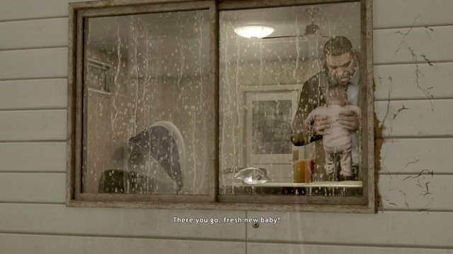 Po przewinięciu dziecka wracaj do sypialni pogadać z kobietą - Samobójczyni (Suicide Baby) | Opis przejścia Heavy Rain - Heavy Rain - poradnik do gry