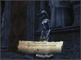 Posągi Beatrycze to miejsca, w których można zapisać grę - Ważne obiekty w Dantes Inferno | Porady ogólne - Dantes Inferno - poradnik do gry