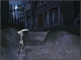 Po wybiciu kolejnych wrogów wcześniej blokujący nam drogę płomień zniknie - Opis przejścia - Shores of Acheron (1) | Kompletny opis przejścia - Dantes Inferno - poradnik do gry