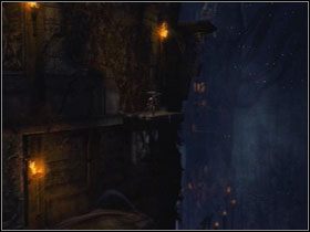 Po rozmowie z Wergiliuszem zejdź po ścianie, która znajduje się pomiędzy lampionami - Opis przejścia - Limbo (1) | Kompletny opis przejścia Dantes Inferno - Dantes Inferno - poradnik do gry