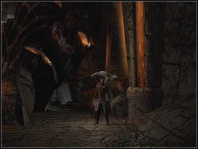 Za głową znajduje się demon dog i fontanna [relikwia Eyes of St - Opis przejścia - Limbo (1) | Kompletny opis przejścia Dantes Inferno - Dantes Inferno - poradnik do gry