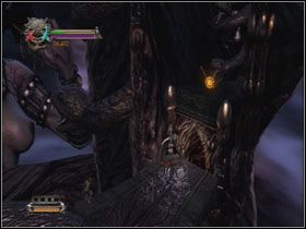 Z obu stron znajdują się dźwignie - Opis przejścia - Lust (1) | Kompletny opis przejścia Dantes Inferno - Dantes Inferno - poradnik do gry