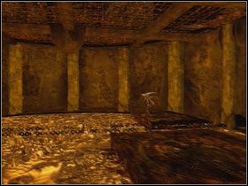 Gdy znajdziesz się na ich trzecim poziomie wskocz na pierwsza platformę na lawie - Opis przejścia - Greed (1) | Kompletny opis przejścia Dantes Inferno - Dantes Inferno - poradnik do gry