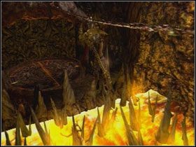 Podejdź do krawędzi i kliknij R1 - Opis przejścia - Greed (2) | Kompletny opis przejścia Dantes Inferno - Dantes Inferno - poradnik do gry