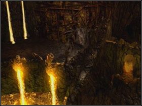 Wejdź na ścianę i idź w lewo - Opis przejścia - Greed (4) | Kompletny opis przejścia Dantes Inferno - Dantes Inferno - poradnik do gry