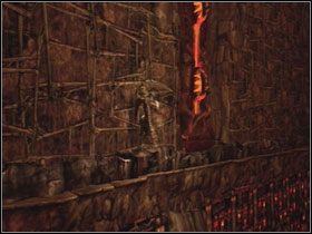 Po odblokowaniu ścieżki wejdź na ścianę - Opis przejścia - Heresy (2) | Kompletny opis przejścia Dantes Inferno - Dantes Inferno - poradnik do gry