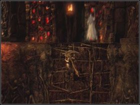 Wdrap się na ścianę i przejdź po niej w prawo, a potem w górę - Opis przejścia - Heresy (2) | Kompletny opis przejścia Dantes Inferno - Dantes Inferno - poradnik do gry