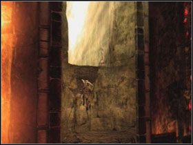 Zeskocz z liny i przesuń dźwignię - Opis przejścia - Heresy (3) | Kompletny opis przejścia Dantes Inferno - Dantes Inferno - poradnik do gry