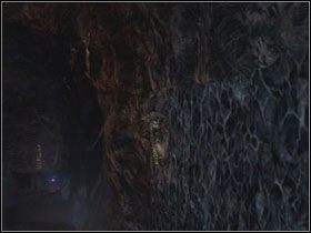 Wejdź na ścianę i zejdź po niej do jaskini - Opis przejścia - Fraud (2) | Kompletny opis przejścia Dantes Inferno - Dantes Inferno - poradnik do gry