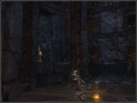 [srebrnik] Gdy platforma się podniesie wskocz do komnaty po lewej stronie - Shores of Acheron | Sekrety Dantes Inferno - Dantes Inferno - poradnik do gry