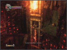 [relikwia Seal of Epicurius] Z pierwszej platformy wskocz na środkową, a z niej do komnaty po prawej stronie - Heresy | Sekrety Dantes Inferno - Dantes Inferno - poradnik do gry