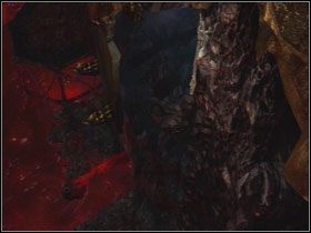 [relikwia Attilas Armor ] Wejdź po ścianie do jaskini po lewej - Violence | Sekrety Dantes Inferno - Dantes Inferno - poradnik do gry