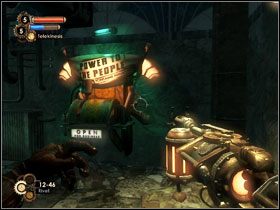 W świecie gry natrafimy na czternaście stacji upgradeu broni - Bronie i stacje ich rozwoju | Porady do BioShock 2 - BioShock 2 - poradnik do gry