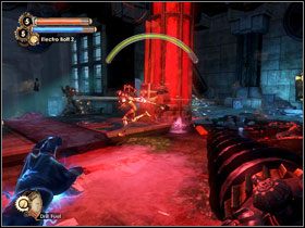 Ponieważ Duża Siostra nie pojawi się dopóki ostatnia z Siostrzyczek nie zniknie z planszy, zanim się jej pozbędziemy, rozkładamy pułapki i z góry planujemy w jakim miejscu będziemy chcieli stoczyć z nią walkę - Duże Siostry i Tatuśkowie | Porady do BioShock 2 - BioShock 2 - poradnik do gry