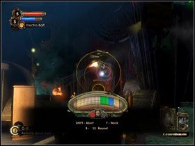 12 - Jeśli złamiemy zabezpieczenia dystrybutora ze sprzętem zatrzymując wskazówkę na polu niebieskim, otrzymamy darmowy przedmiot - The Atlantic Express | Opis przejścia BioShock 2 - BioShock 2 - poradnik do gry