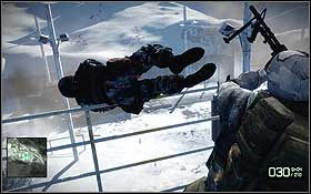 Zniszcz nadjeżdżające ciężarówki zanim wysypie się z nich piechota, a Flynn posadzi helikopter i będziesz mógł wyjść na zewnątrz - Rozdarcie nieba | Opis przejścia Battlefield Bad Company 2 - Battlefield: Bad Company 2 - poradnik do gry