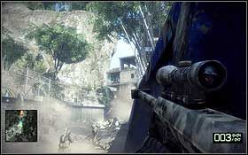 Zajmij pozycję obserwacyjną - W samym środku nocy | Opis przejścia Battlefield Bad Company 2 - Battlefield: Bad Company 2 - poradnik do gry