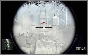 W końcu dotrzesz do silnie bronionego przez dwa stojące ponad kanałem Wodniki - W samym środku nocy | Opis przejścia Battlefield Bad Company 2 - Battlefield: Bad Company 2 - poradnik do gry