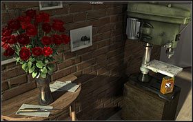 Przejdź do blatu kuchennego (w dół ekranu) - Mieszkanie Nicole - Jersey City - Opis przejścia - 19.10.2009 - Art of Murder: Karty Przeznaczenia - poradnik do gry