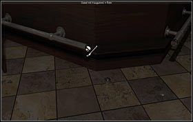 Teraz rzuć okiem pod ladę (u góry; zbliżenie) - Blake Avenue, Nowy Jork (cz. 1) - Opis przejścia - 19.10.2009 - Art of Murder: Karty Przeznaczenia - poradnik do gry