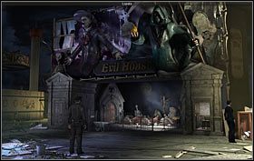 Teraz przejdź do sterówki kolejki (drzwi po prawej) - Lunapark - New Jersey (cz. 1) - Opis przejścia - 20.10.2009 - Art of Murder: Karty Przeznaczenia - poradnik do gry