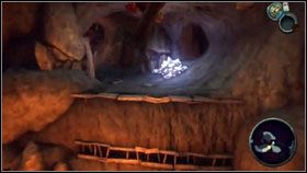 Dojdziemy po nim na drugą stronę rzeki lawy, gdzie zaatakuje nas kilka demonów [1] - Scalding Gallow | Opis przejścia Darksiders - Darksiders - poradnik do gry