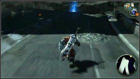 Wykorzystujemy je, żeby dostać się na pobliską autostradę [1] - Broken Stair | Opis przejścia Darksiders - Darksiders - poradnik do gry