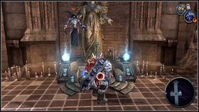 Po rozpoczęciu etapu idziemy do pomieszczenia z prawej strony - Twilight Cathedral (1) | Opis przejścia Darksiders - Darksiders - poradnik do gry