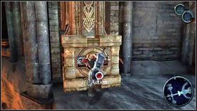 Do podpaleniu granatu używamy Crossblade i pobliskie pochodnie [1] - Twilight Cathedral (3) | Opis przejścia Darksiders - Darksiders - poradnik do gry