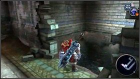 Płyniemy do końca tunelu uważając na atakujące ryby [1] - The Hollows (1) | Opis przejścia Darksiders - Darksiders - poradnik do gry