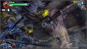 Sklepienie się zawali [1] , a po chwili nadleci oddział aniołów [2] - The Ashlands (2) | Opis przejścia Darksiders - Darksiders - poradnik do gry