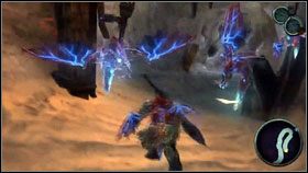 Pokonując słabsze demony biegniemy cały czas prosto - The Ashlands (2) | Opis przejścia Darksiders - Darksiders - poradnik do gry