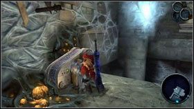 W środku przesuwamy kamienny blok na platformę [1] - Iron Conopy (2) | Opis przejścia Darksiders - Darksiders - poradnik do gry