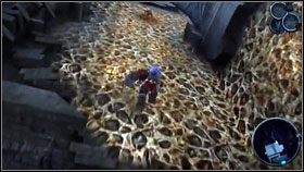 Podchodzimy do sześcianu i używając pięści przesuwamy go na kolejną platformę [1] - Iron Conopy (2) | Opis przejścia Darksiders - Darksiders - poradnik do gry