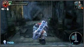 Po walce idziemy do południowego korytarza na zachodzie - Iron Conopy (2) | Opis przejścia Darksiders - Darksiders - poradnik do gry