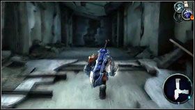 Po drugiej stronie idziemy prosto do komnaty z wrotami Silithii - Iron Conopy (2) | Opis przejścia Darksiders - Darksiders - poradnik do gry