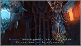 Posłuchajmy co ma do powiedzenia nasz pierzasty znajomy - The Black Throne (3) | Opis przejścia Darksiders - Darksiders - poradnik do gry