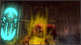 Kolejni przeciwnicy czekają w sali u góry [1] - The Black Throne (5) | Opis przejścia Darksiders - Darksiders - poradnik do gry