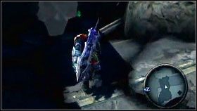 Po rozpoczęciu etapu idziemy schodami z prawej strony - Soldier Artifact (1) | Sekrety Darksiders - Darksiders - poradnik do gry