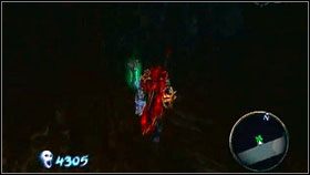 Niszczymy ścianę [1] i podnosimy Artefakt Czempiona [2] - Champion Artifact i Overlord Artifact | Sekrety Darksiders - Darksiders - poradnik do gry