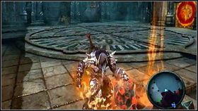W pierwszej komnacie północnego skrzydła gmachu, znajdziemy stertę bomb - Lifestones (1) | Sekrety Darksiders - Darksiders - poradnik do gry