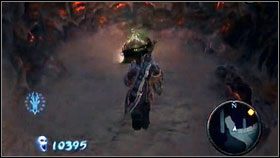 Niszczymy ją [1] , otwieramy skrzynię i podnosimy kawałek kamienia [2] - Lifestones (2) | Sekrety Darksiders - Darksiders - poradnik do gry